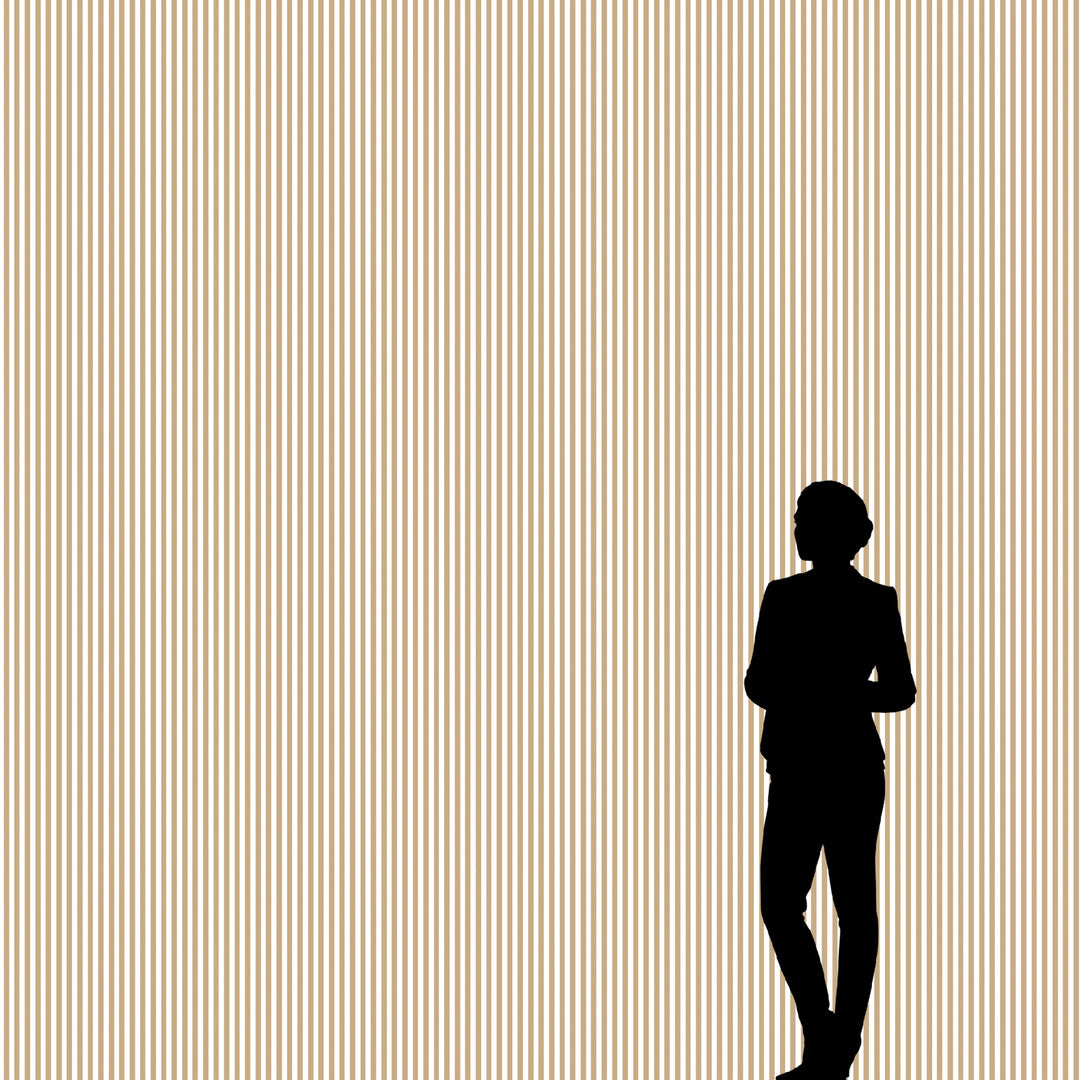 Literary Stripes ~ The Shelley in Warm Toffee