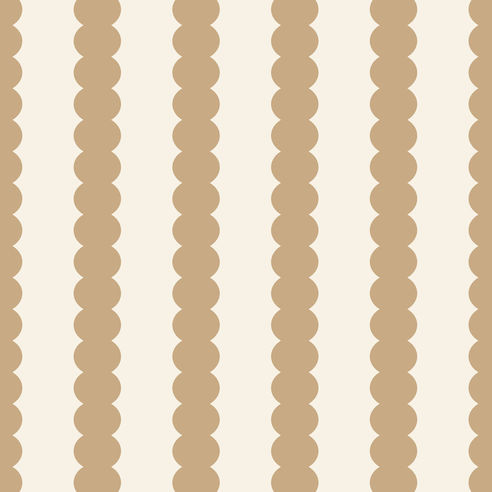 Beady Stripes - Warm Toffee