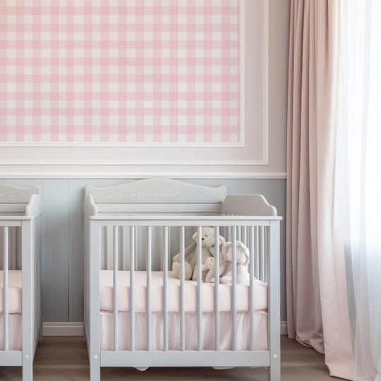 Gingham - Powder Pink