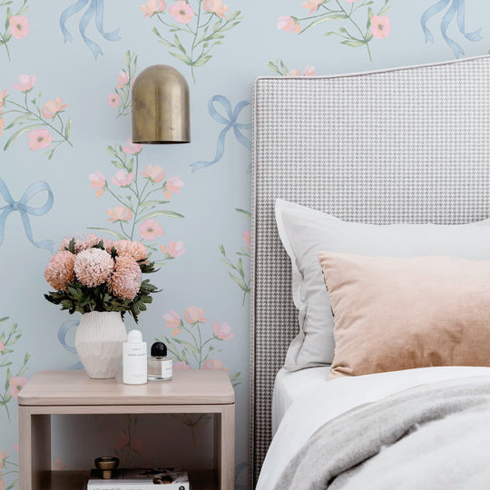 Preppy Posies - Powder Blue