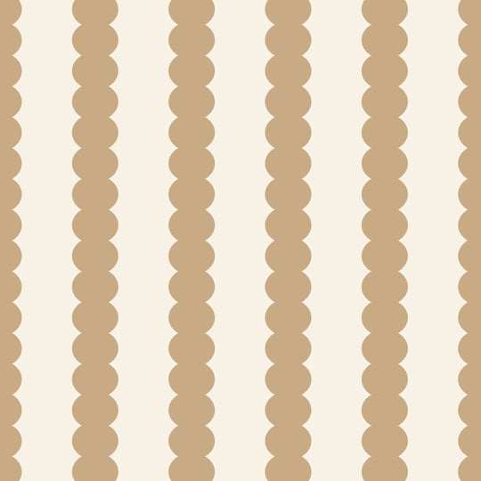 Beady Stripes - Warm Toffee