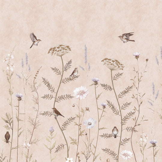 Whimsical Garden in Rose Gold
