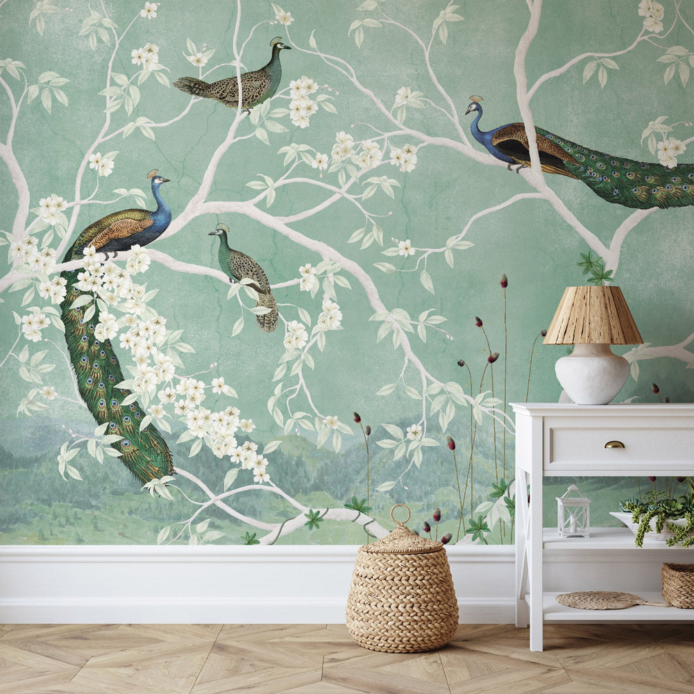 A Pride of Peacocks - Sage