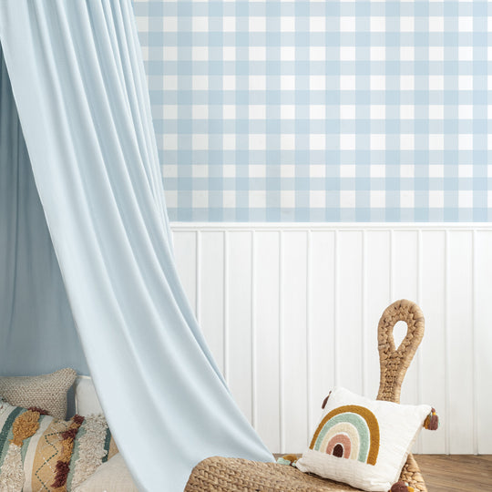 Gingham - Powder Blue