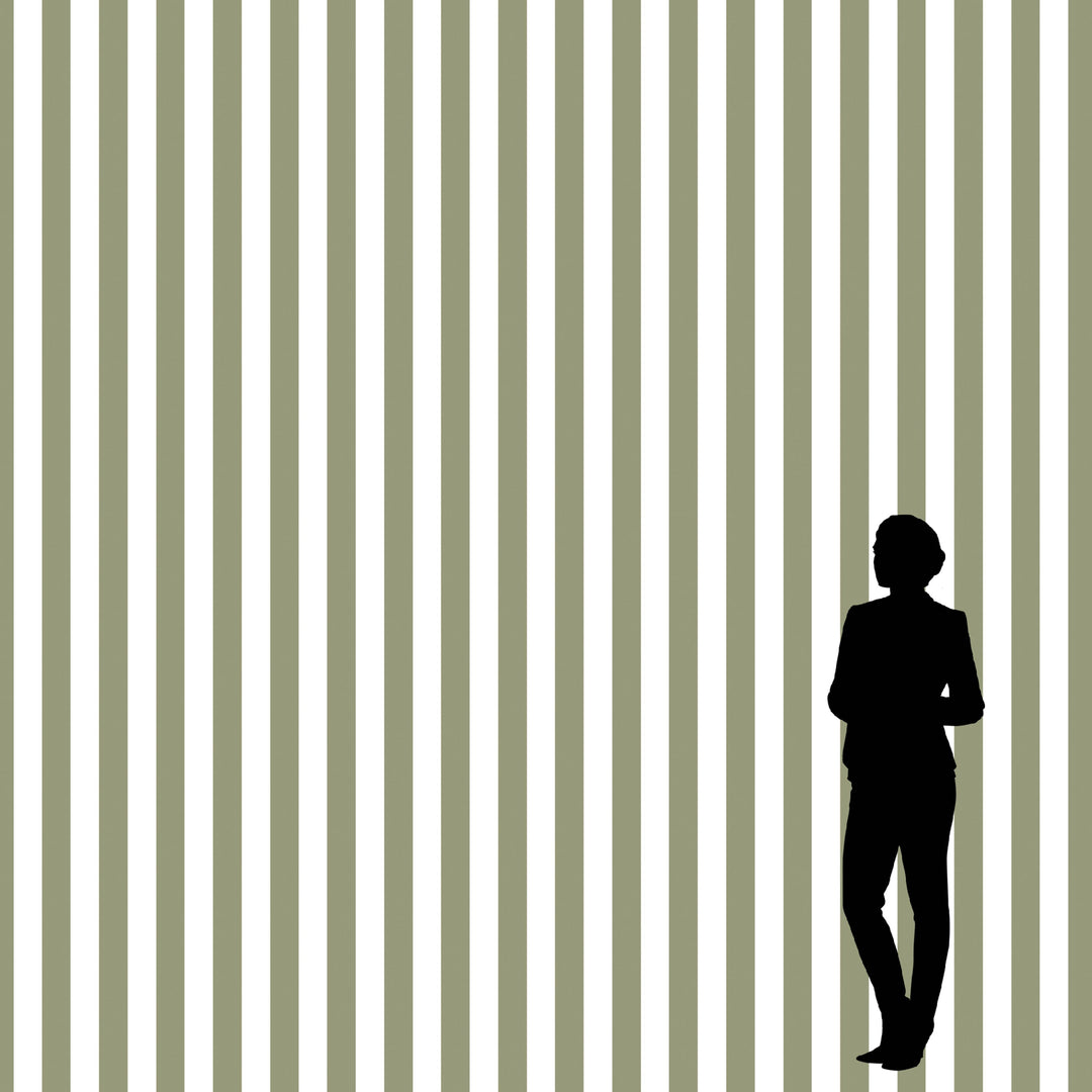 Literary Stripes ~ The Alcott in Olive