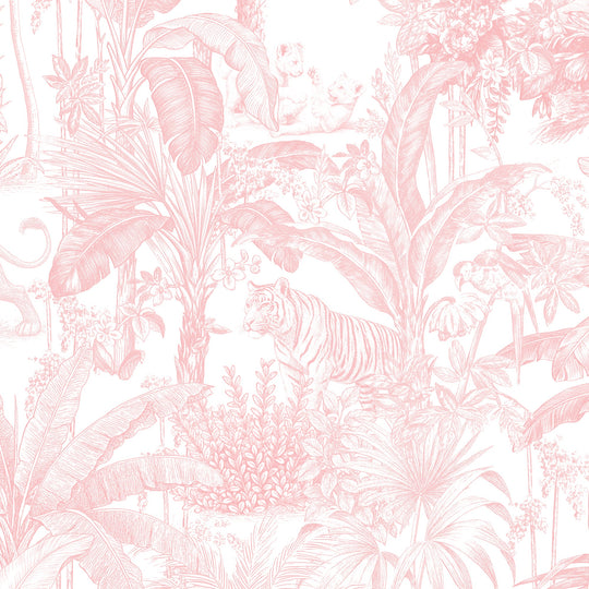 Jungle - Colonial Cats in Blush