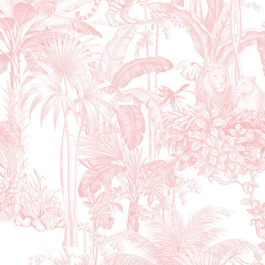 Jungle - Colonial Cats in Blush