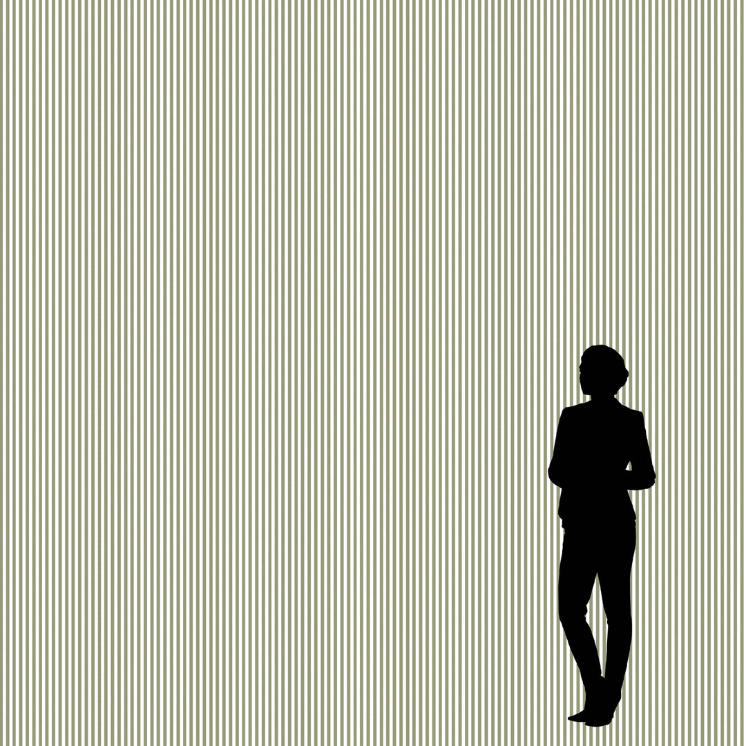 Literary Stripes ~ The Shelley in Olive