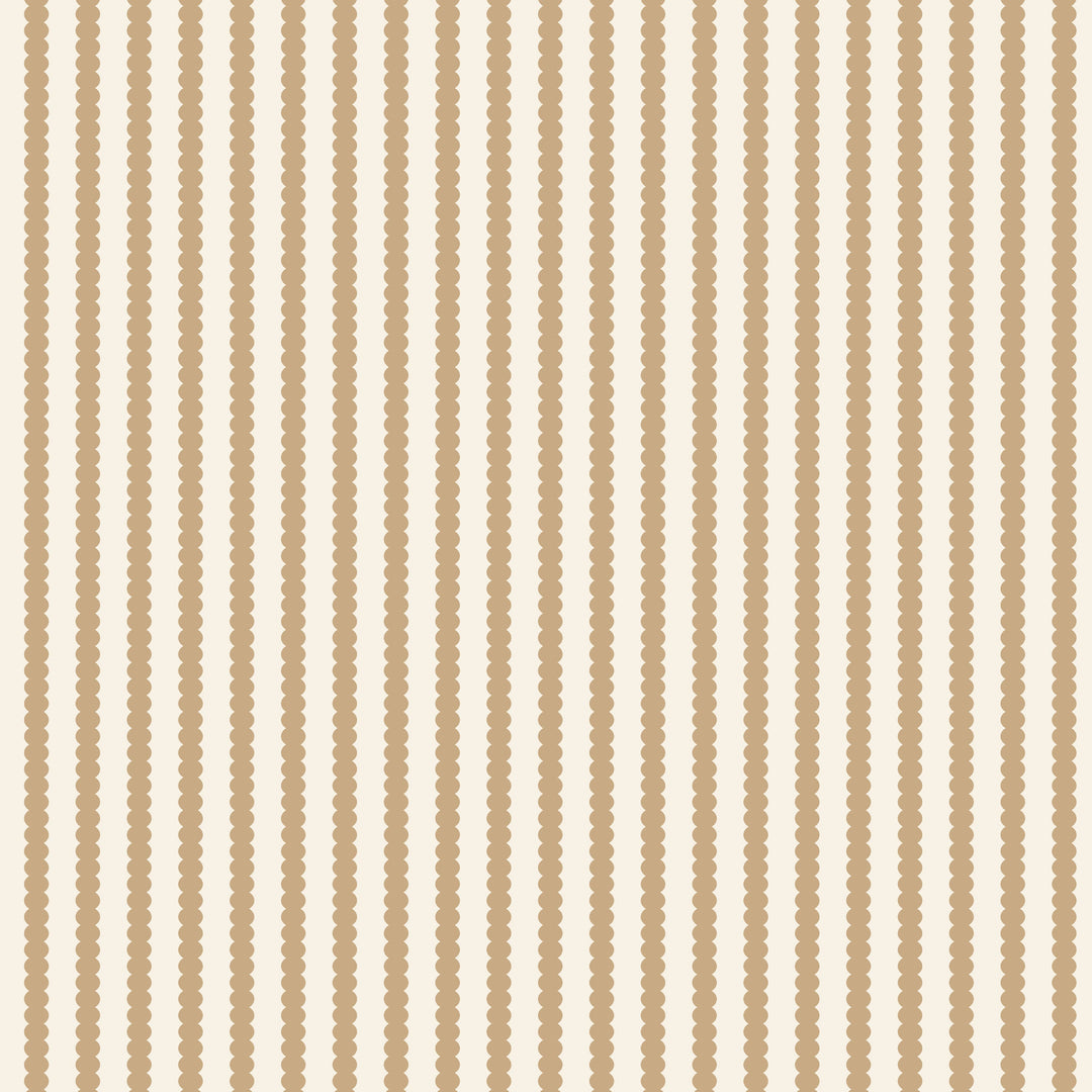 Beady Stripes - Warm Toffee