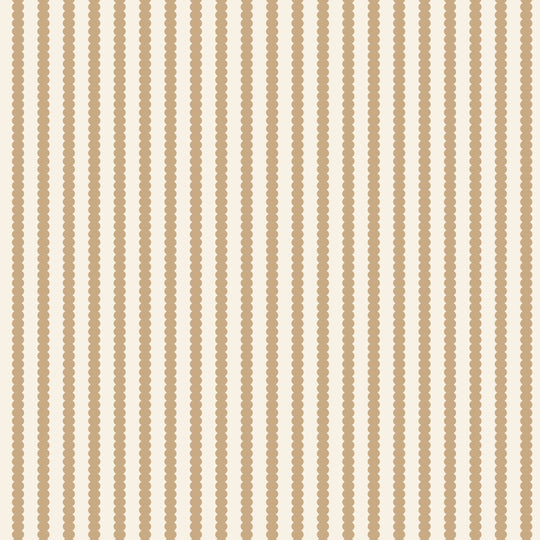 Beady Stripes - Warm Toffee
