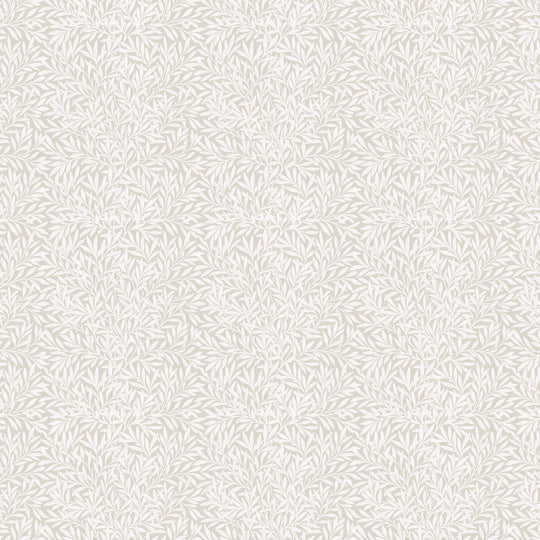 White Lily Leaves on Beige
