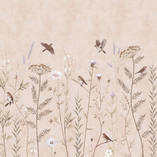 Whimsical Garden in Rose Gold