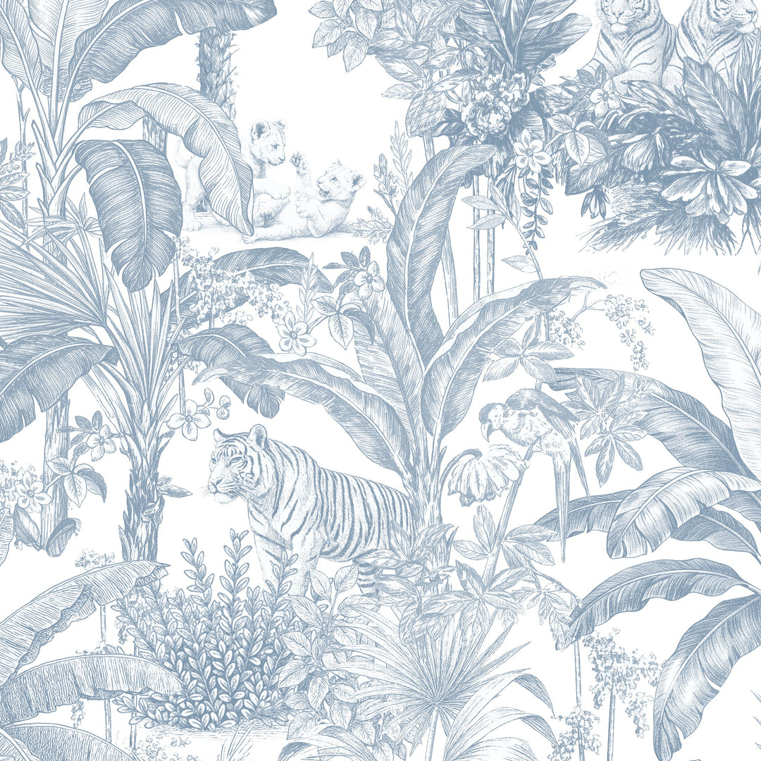 Jungle - Colonial Cats in Navy