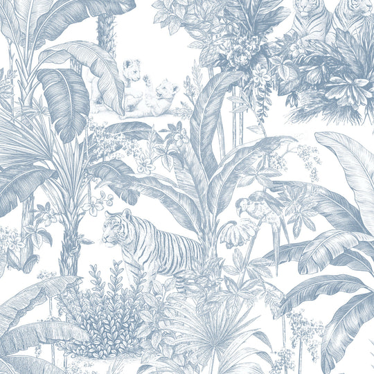 Jungle - Colonial Cats in Navy