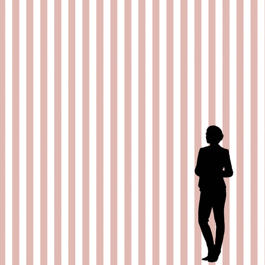 Literary Stripes ~ The Alcott in Carnation Pink