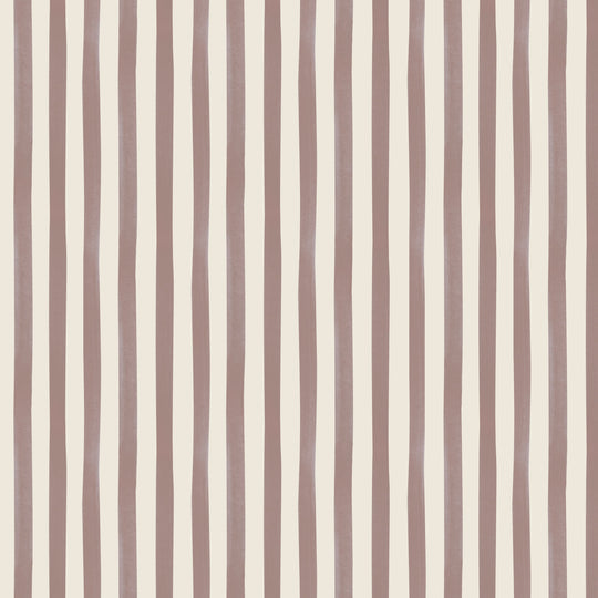 Watercolour Stripes - Chocolate & Cream