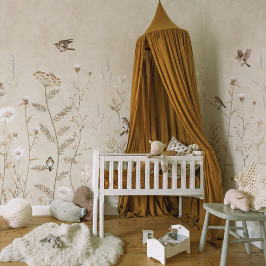 Whimsical Garden in Gold