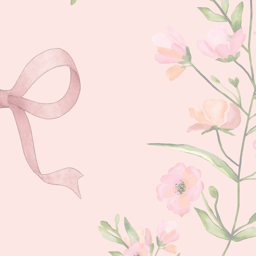 Preppy Posies - Blush Pink