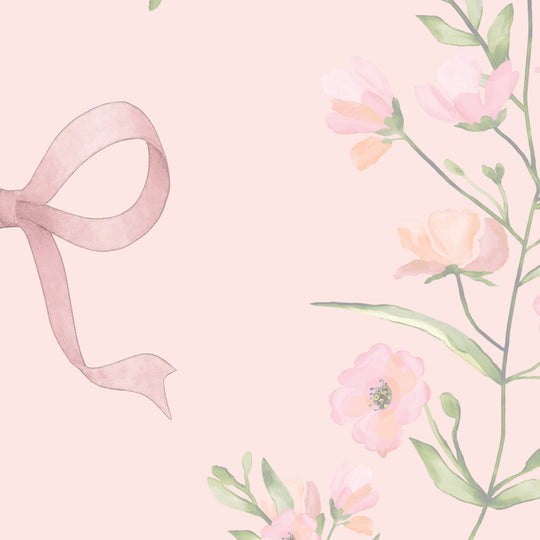 Preppy Posies - Blush Pink