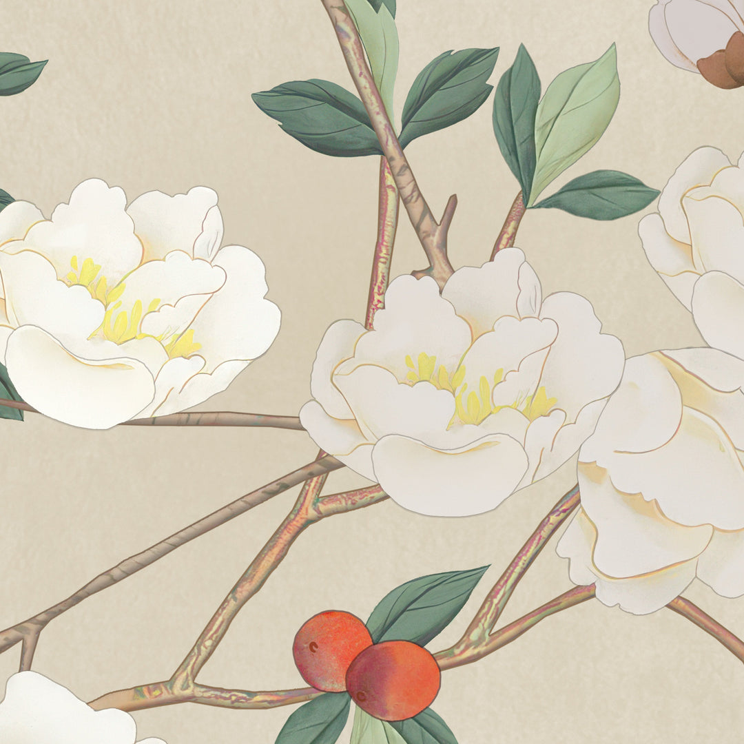 Avon Garden on Ivory
