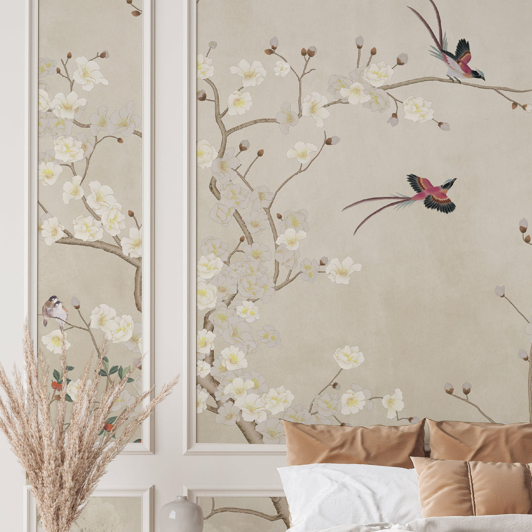 Avon Garden on Ivory