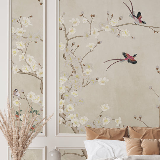 Avon Garden on Ivory