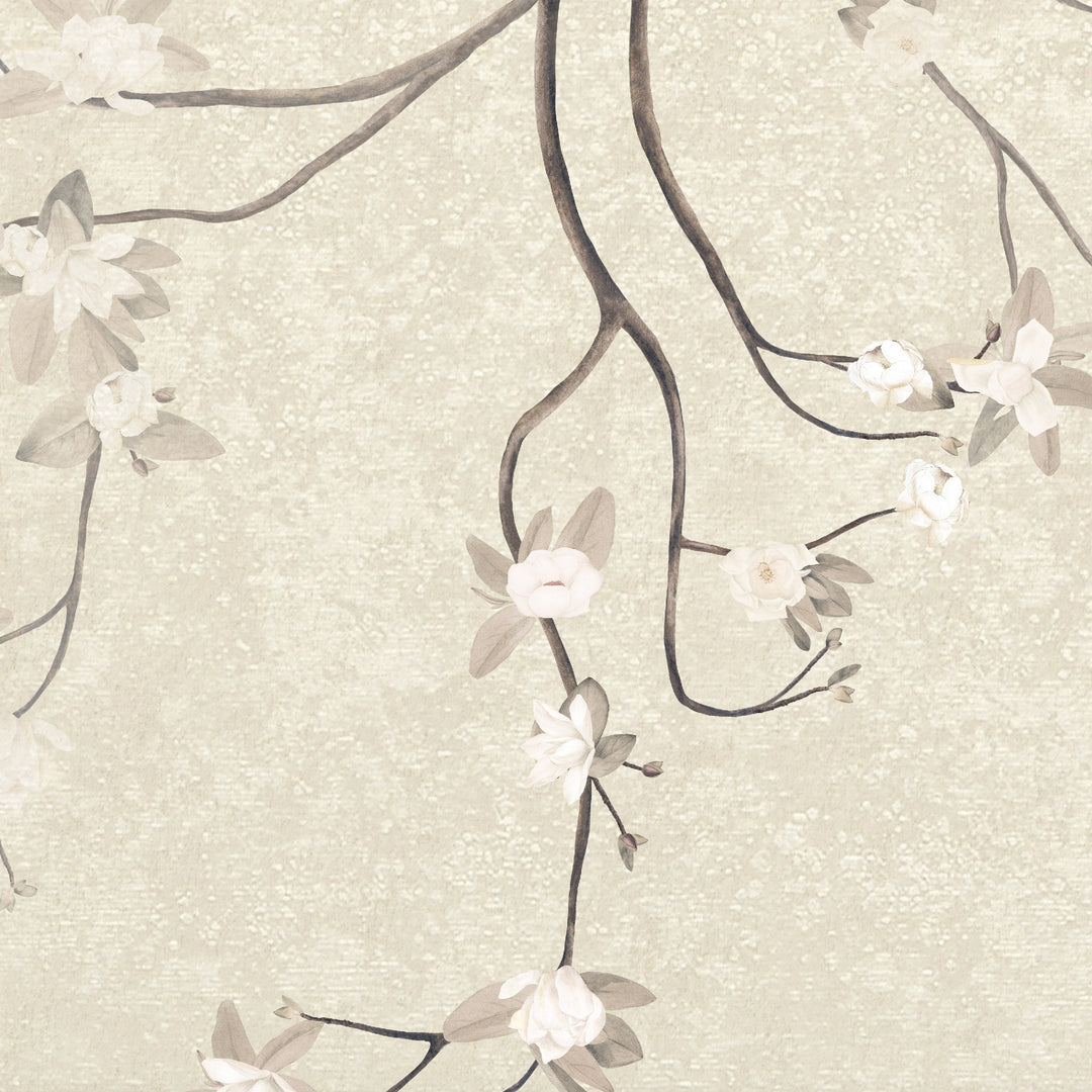 Magnolias on Burnished Gold