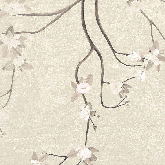 Magnolias on Burnished Gold