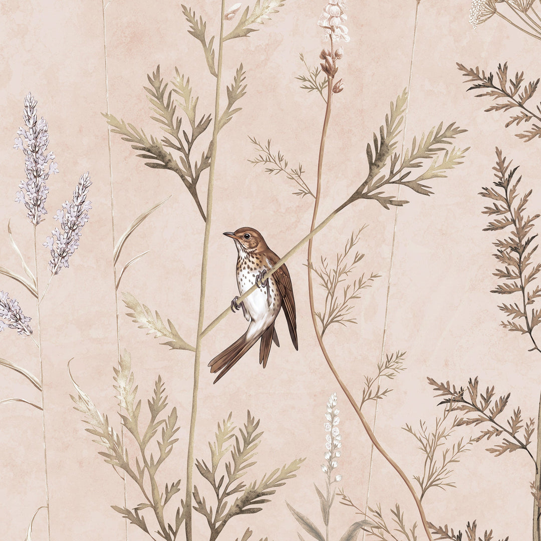 Whimsical Garden in Rose Gold