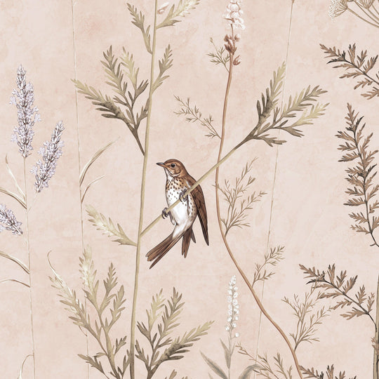 Whimsical Garden in Rose Gold