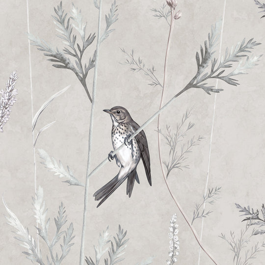 Whimsical Garden in Silver