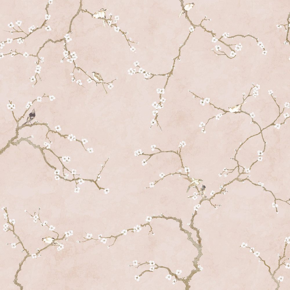 Japanese Birds of Spring - Blush