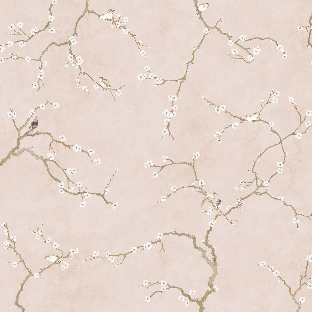 Japanese Birds of Spring - Blush