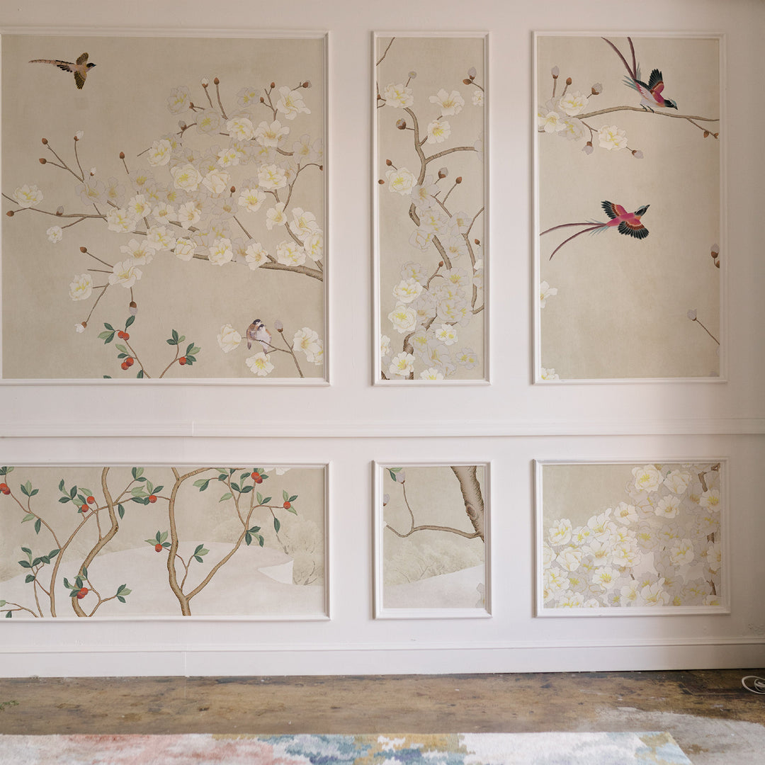 Avon Garden on Ivory
