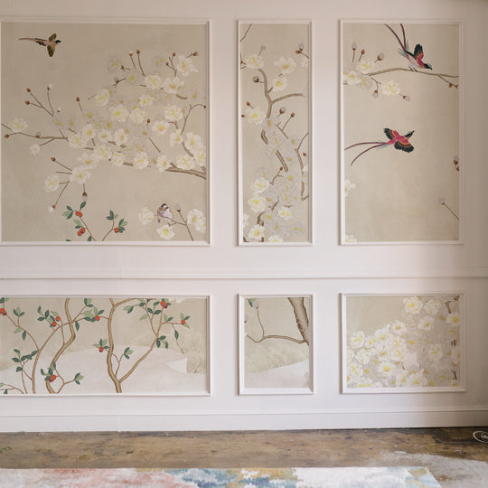 Avon Garden on Ivory