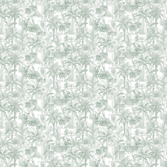 Jungle - Colonial Cats in Sage