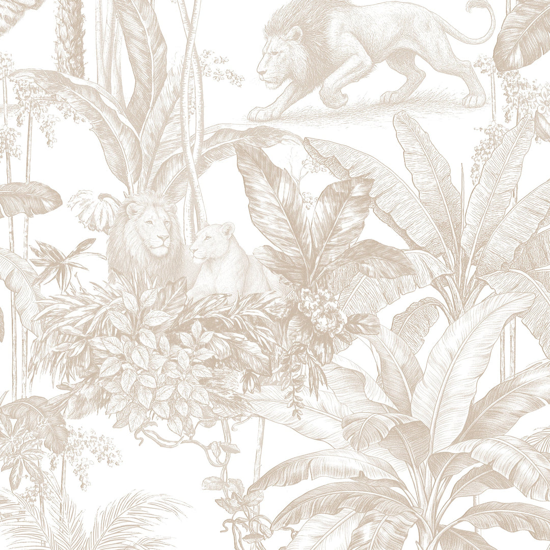 Jungle - Colonial Cats in Buff