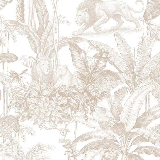 Jungle - Colonial Cats in Buff