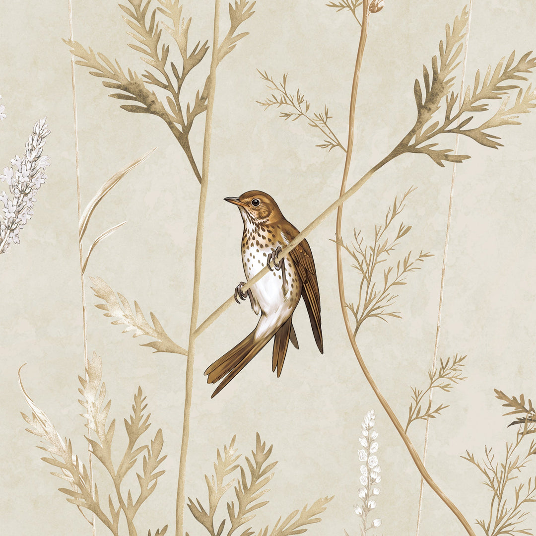 Whimsical Garden in Gold