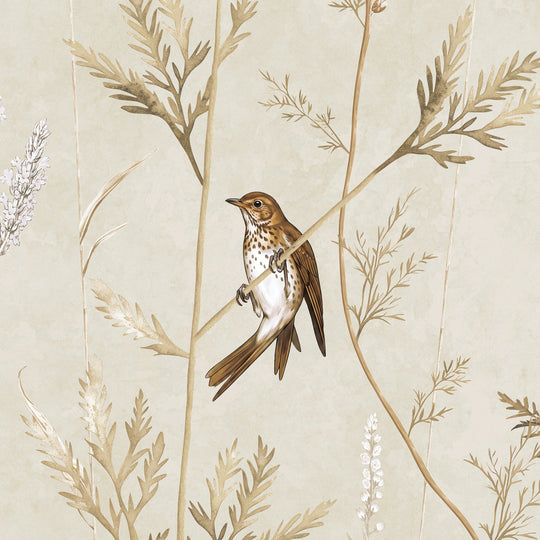 Whimsical Garden in Gold