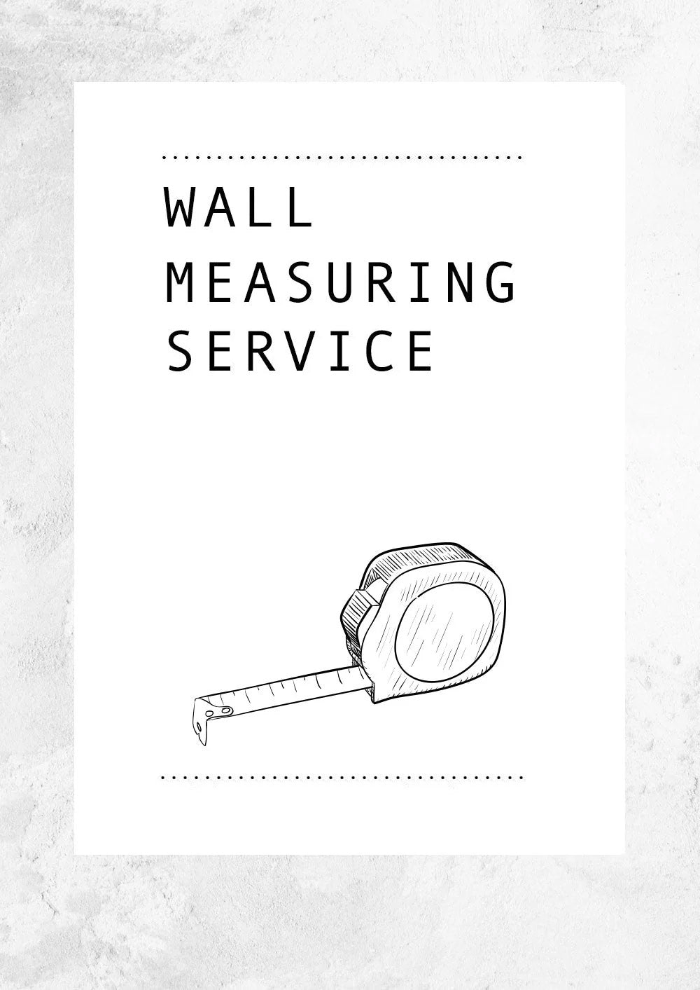 Wall Measuring Service