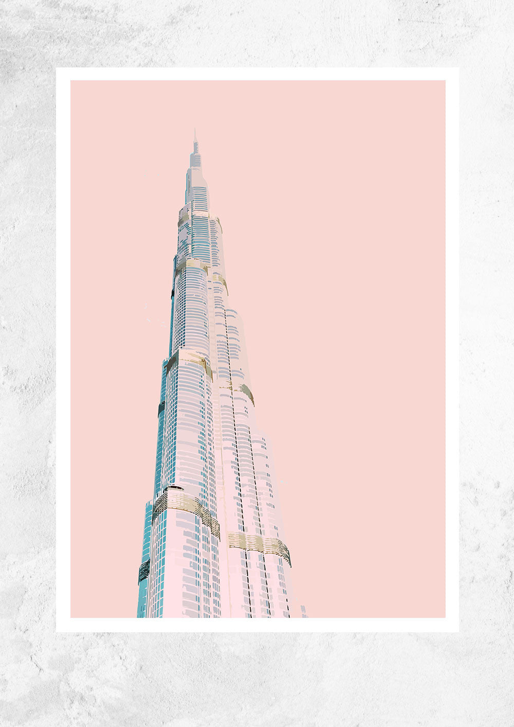 Burj Khalifa in Pink