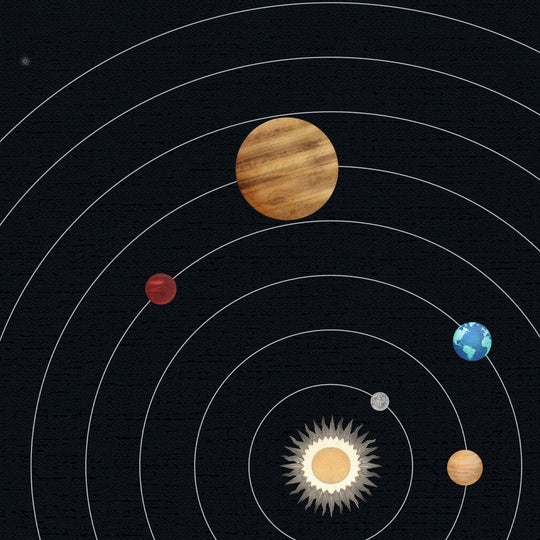 The Planets Aligned - Custom Vintage Print