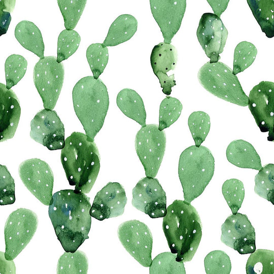 Watercolour Cacti