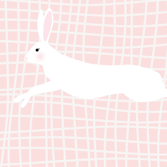 Run Rabbit Run in Pale Pink