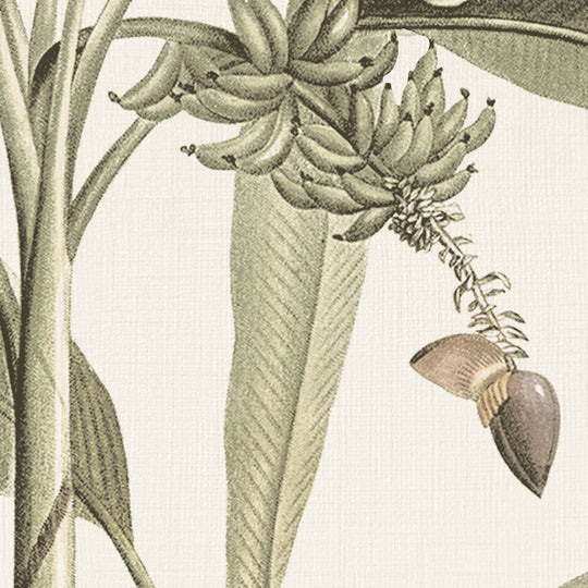 Faded Botanica on Linen