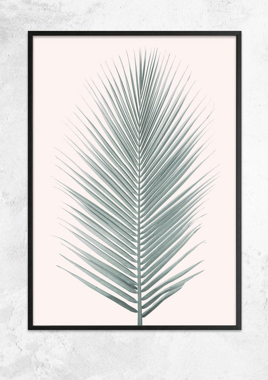 Silver Coconut Palm Leaf