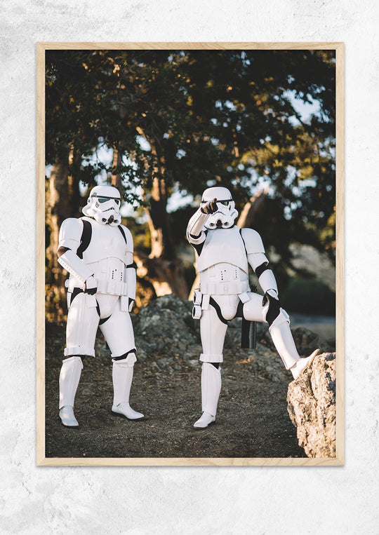 Stormtroopers at Ease