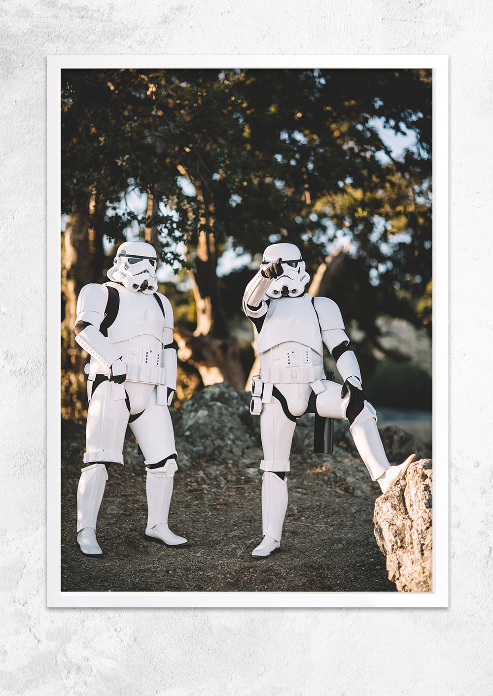 Stormtroopers at Ease