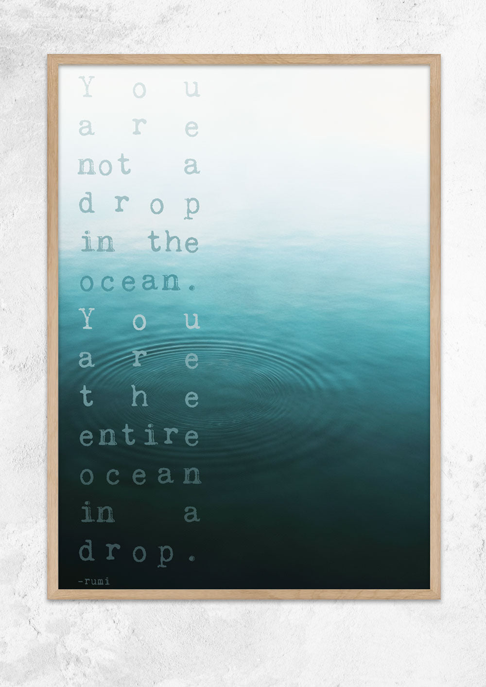 Rumi Ocean Drop